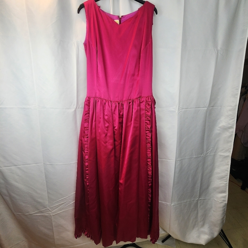 Maggy Reeves couture vintage gown size M(estimated) in EUC